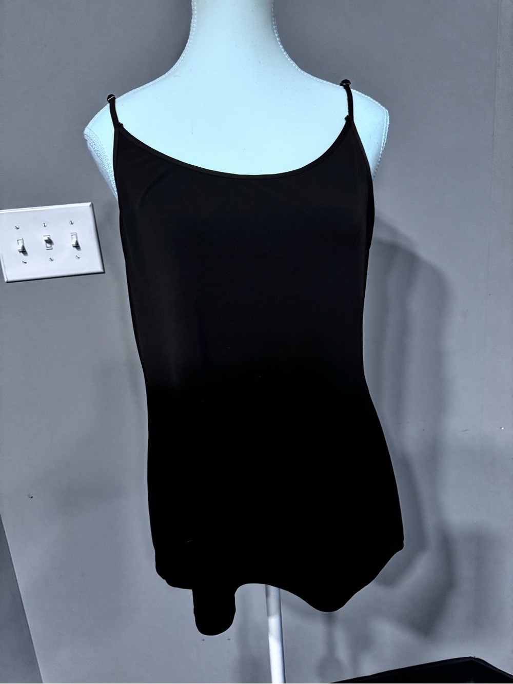 GAP Black Adjustable-Strap Camisole